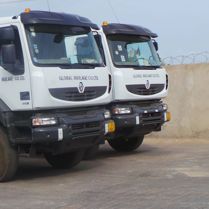 Fleet Haulage Trucks